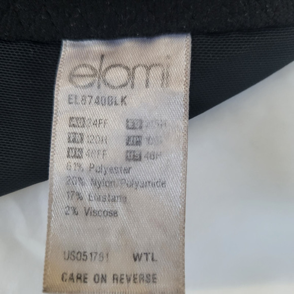 2 ELOMI Bras 1 Bandless Spacer Molded Bra Underwire Womens 46H 1 bra sz unknown - Picture 9 of 16